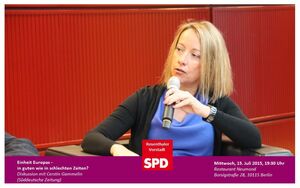 Cerstin Gammelin, Hauptstadtredaktion Süddeutsche Zeitung